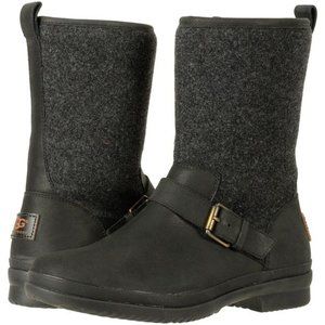 UGG Black and Gray Winter Boots